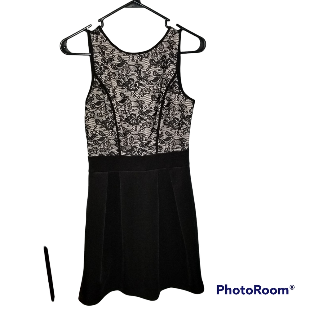 Mark Black & Lace Dress